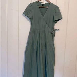 Universal Thread Cotton Wrap Dress
